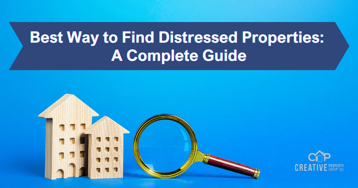 best way to find distressed properties